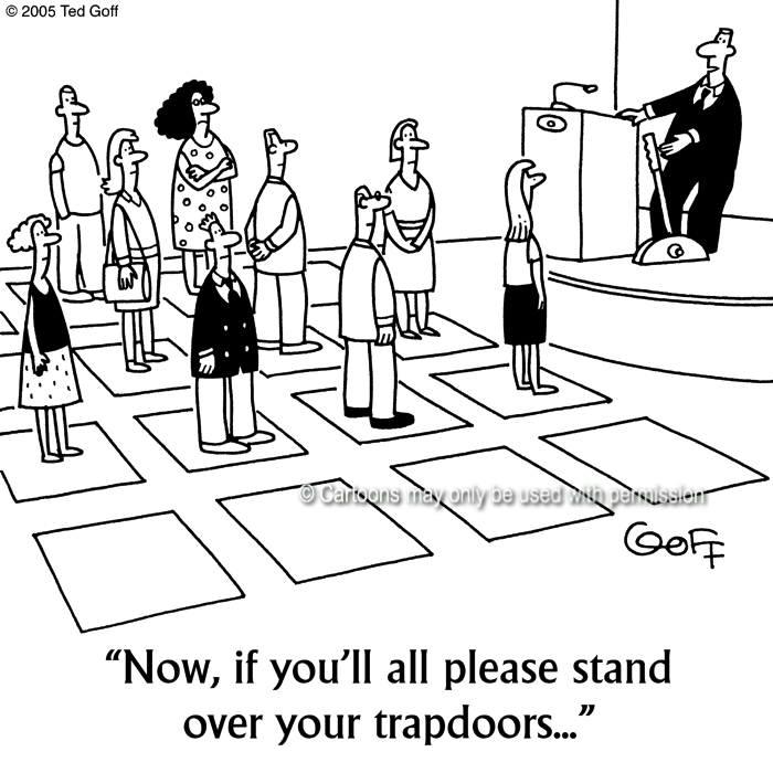 Cartoon about management
