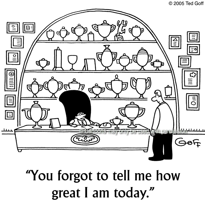 Cartoon about management