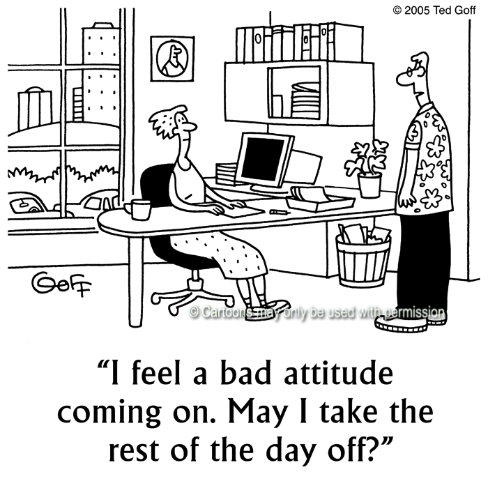 Cartoon about office