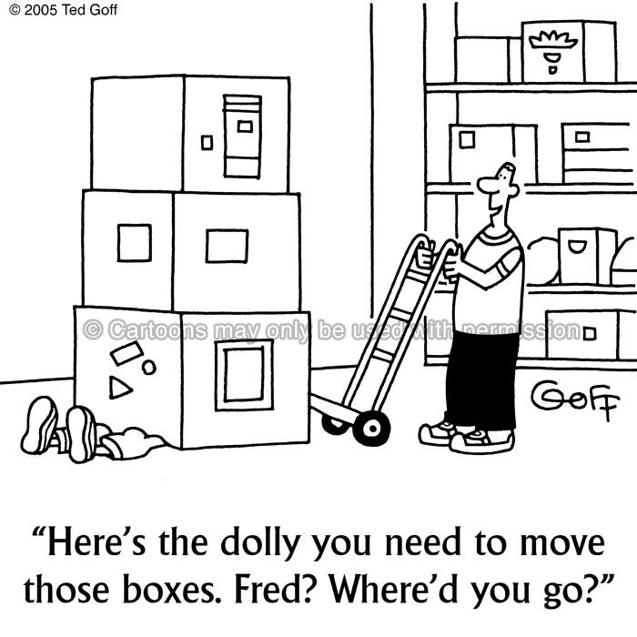 Cartoon about safety
