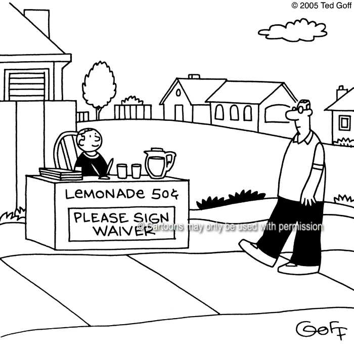 Cartoon about general