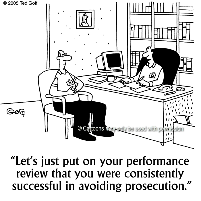 Cartoon about management