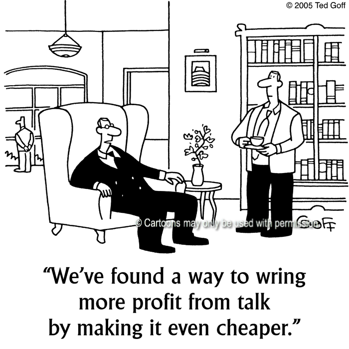 Cartoon about management