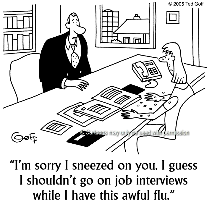 Cartoon about general