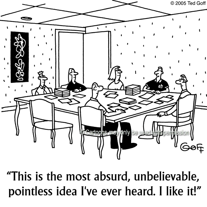 Cartoon about office