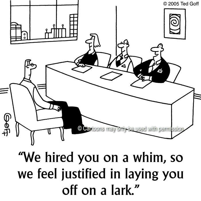 Cartoon about management