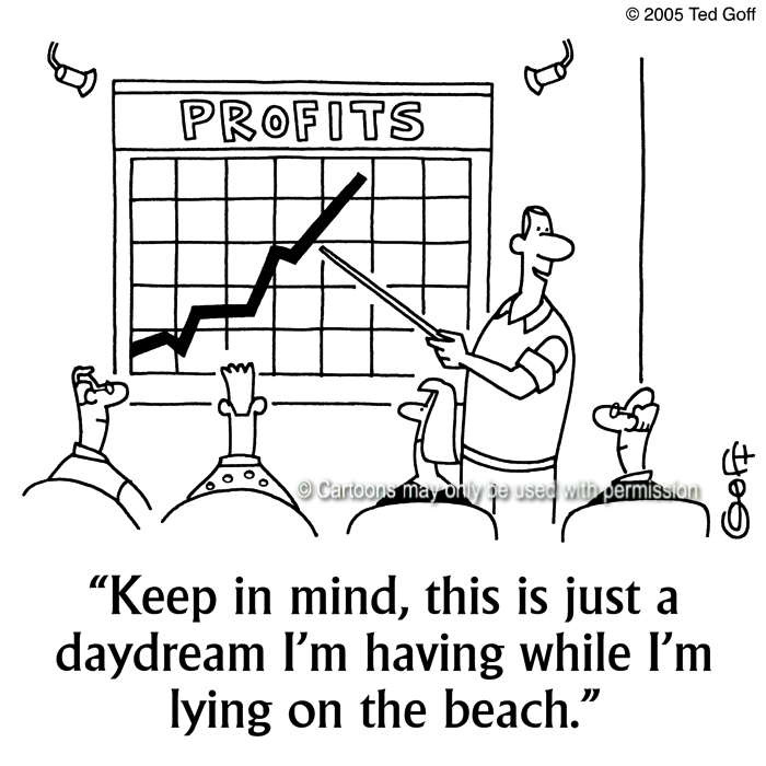 Cartoon about management