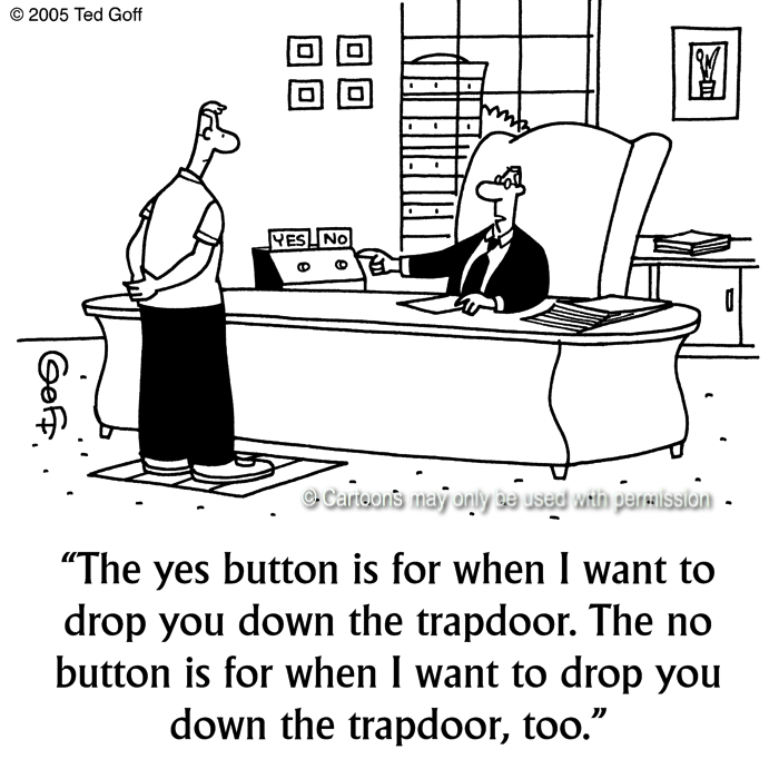 Cartoon about office