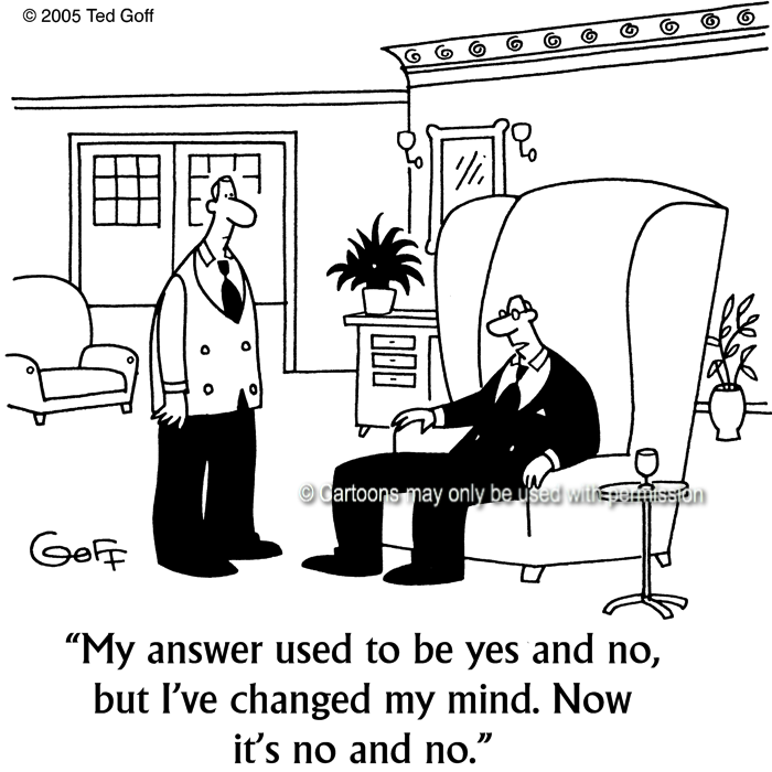 Cartoon about management