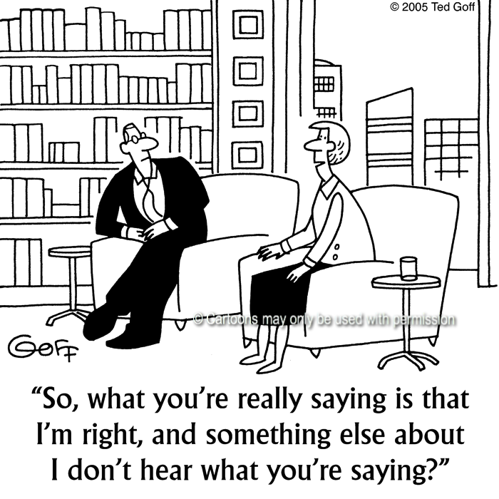 Cartoon about management