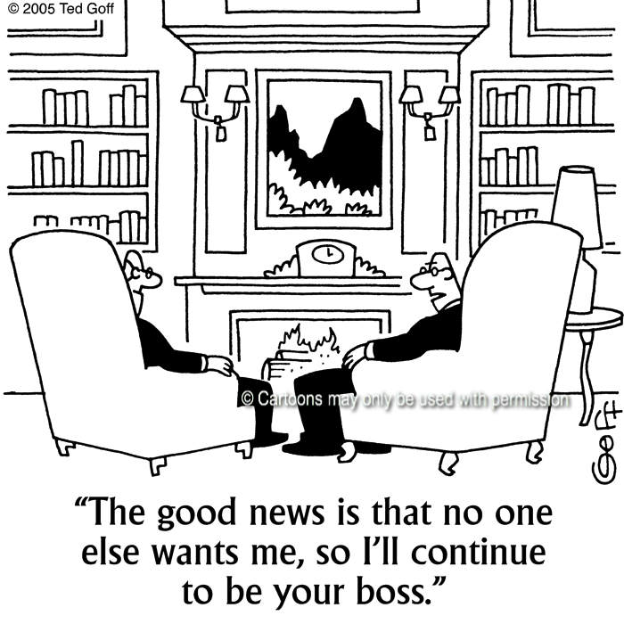 Cartoon about management