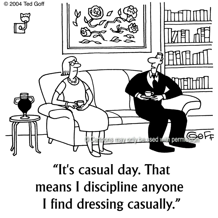 Cartoon about management