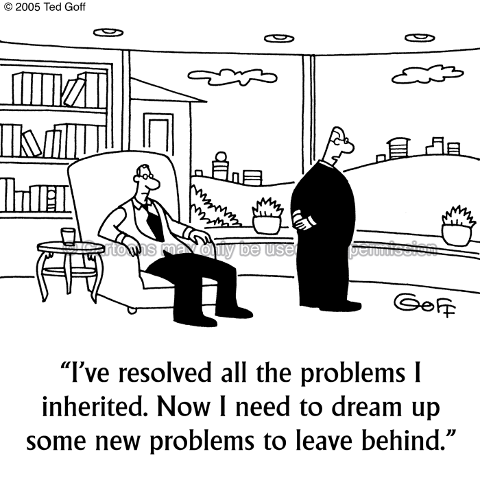 Cartoon about management