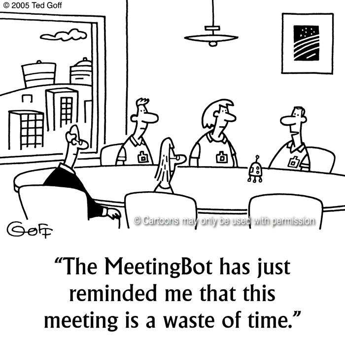 Cartoon about computer