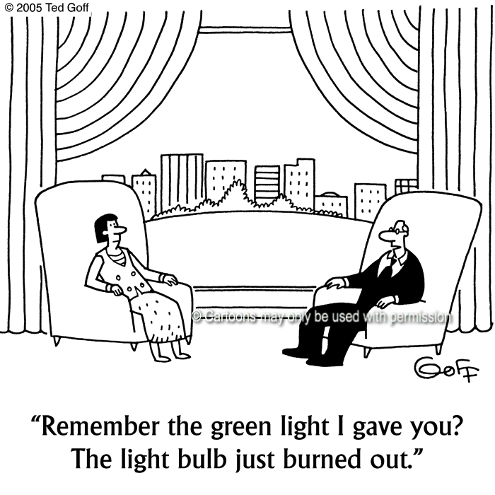Cartoon about management