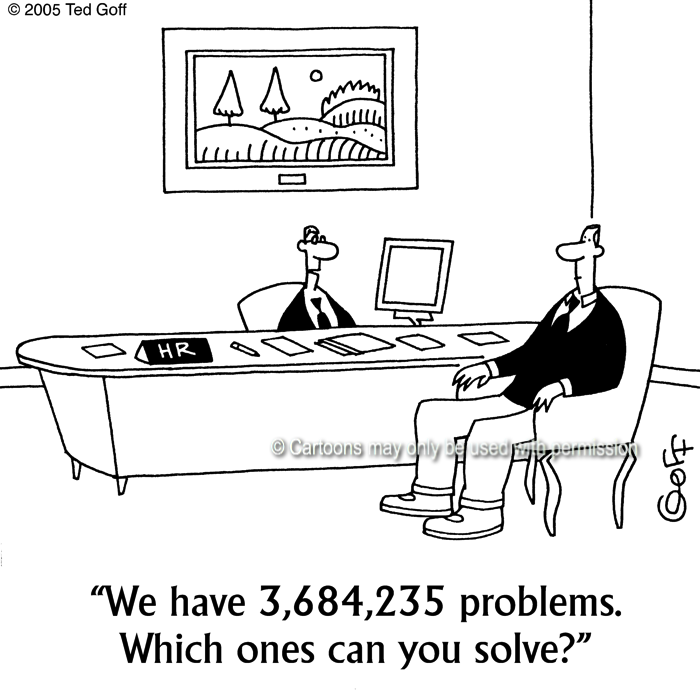 Cartoon about management
