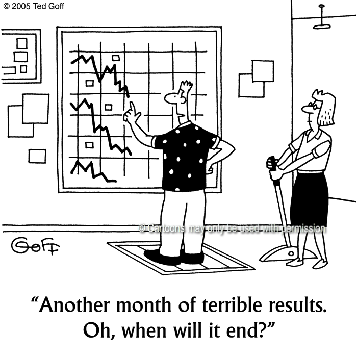 Cartoon about management
