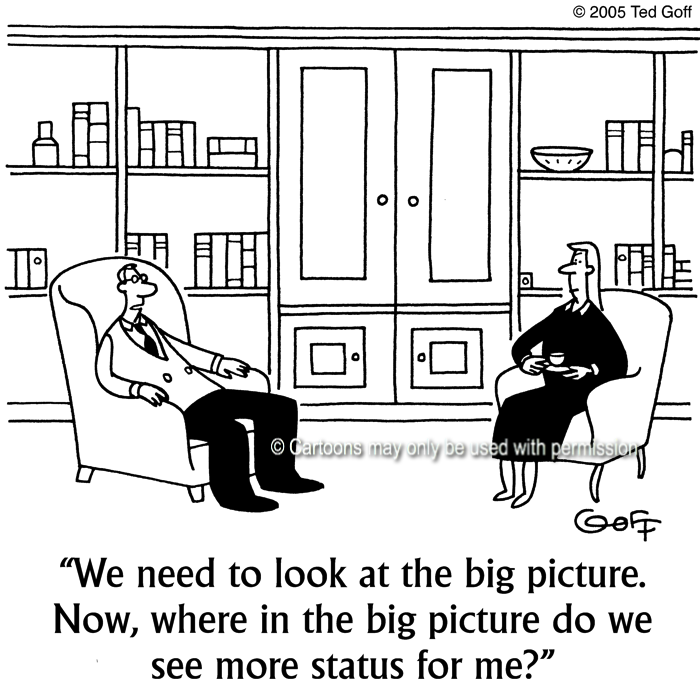 Cartoon about management