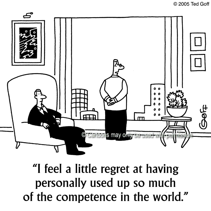 Cartoon about management