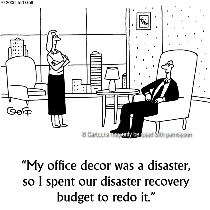 Cartoon about management