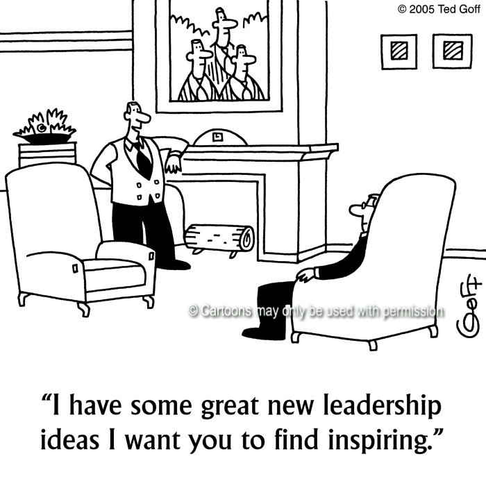 Cartoon about management