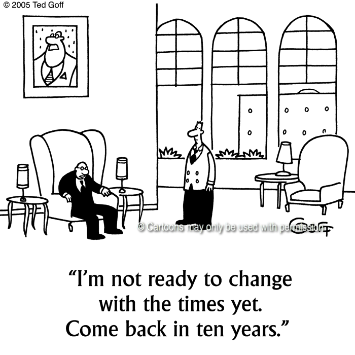 Cartoon about management