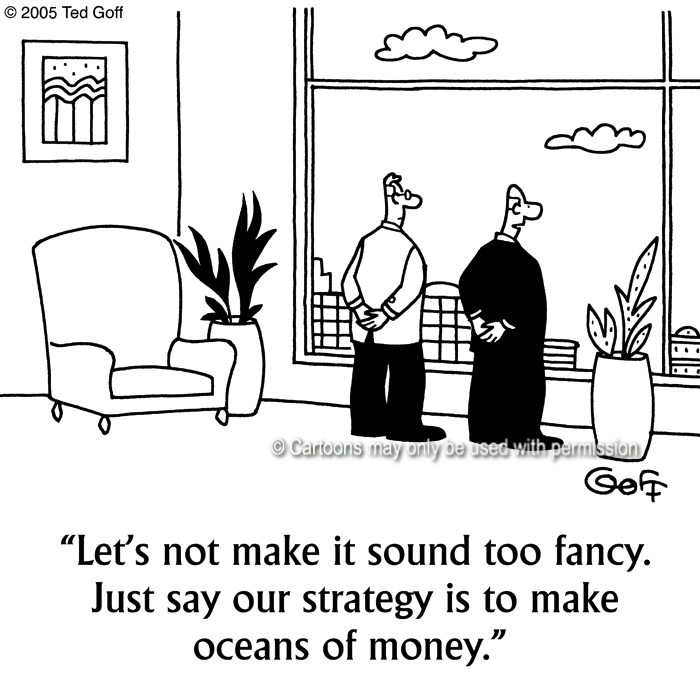 Cartoon about management