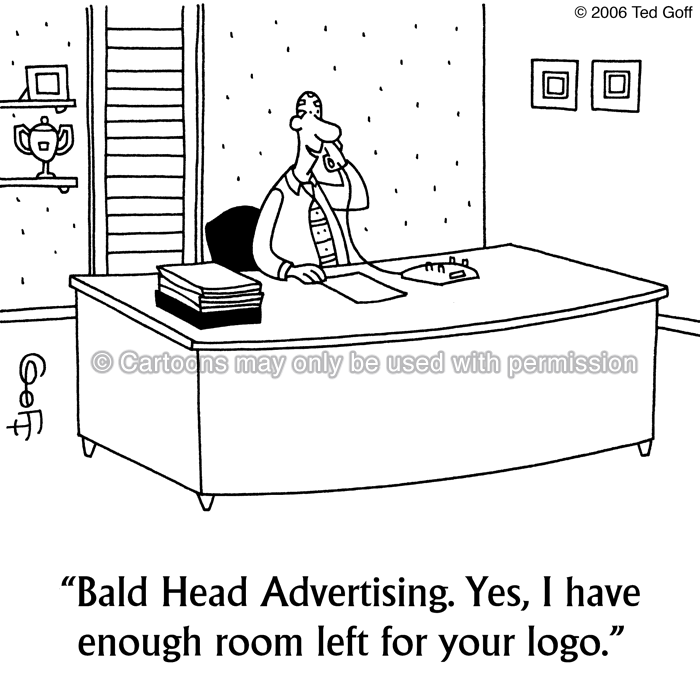 Cartoon about sales