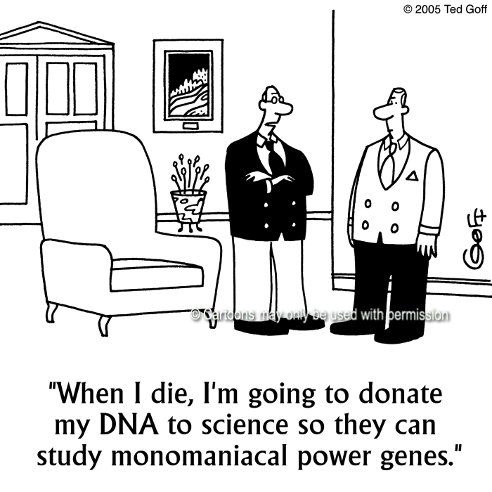 Cartoon about management