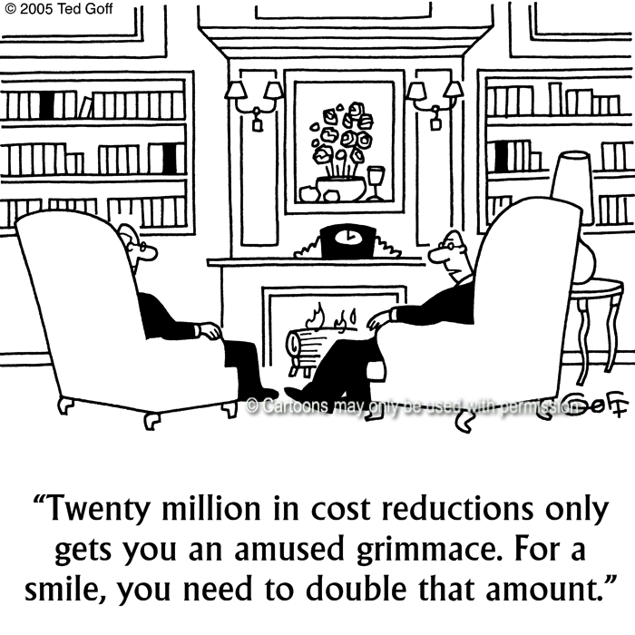 Cartoon about management