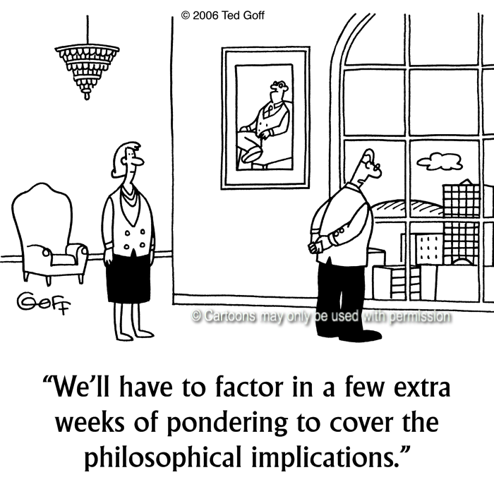 Cartoon about management
