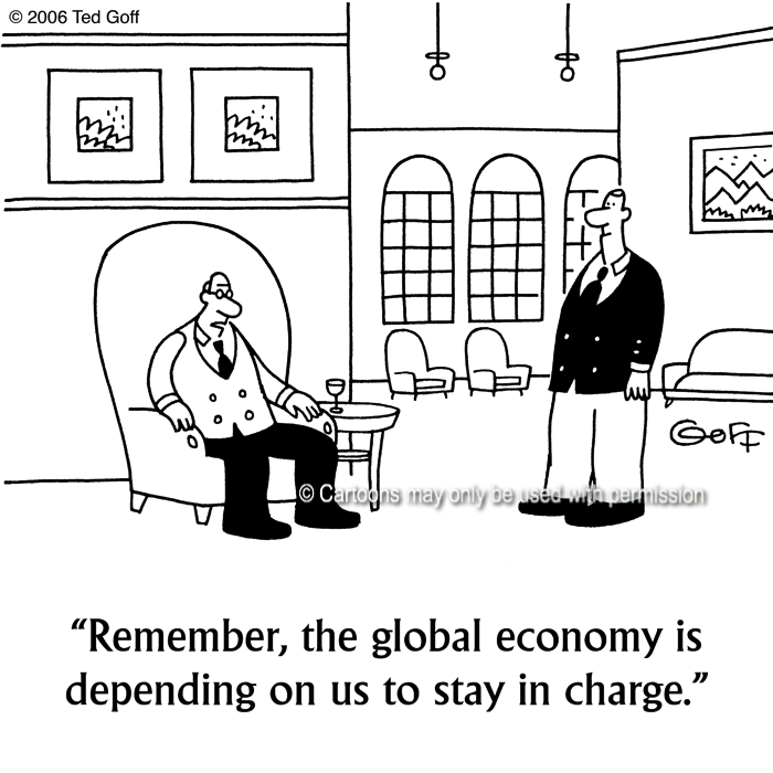 Cartoon about management