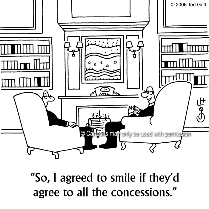 Cartoon about management