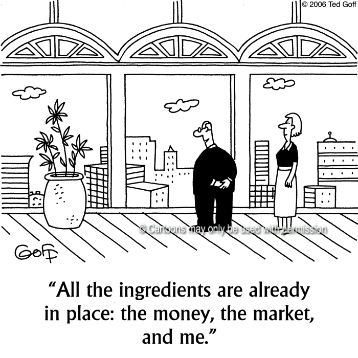 Cartoon about management