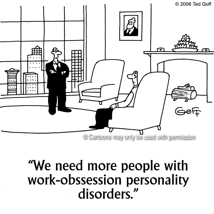 Cartoon about management