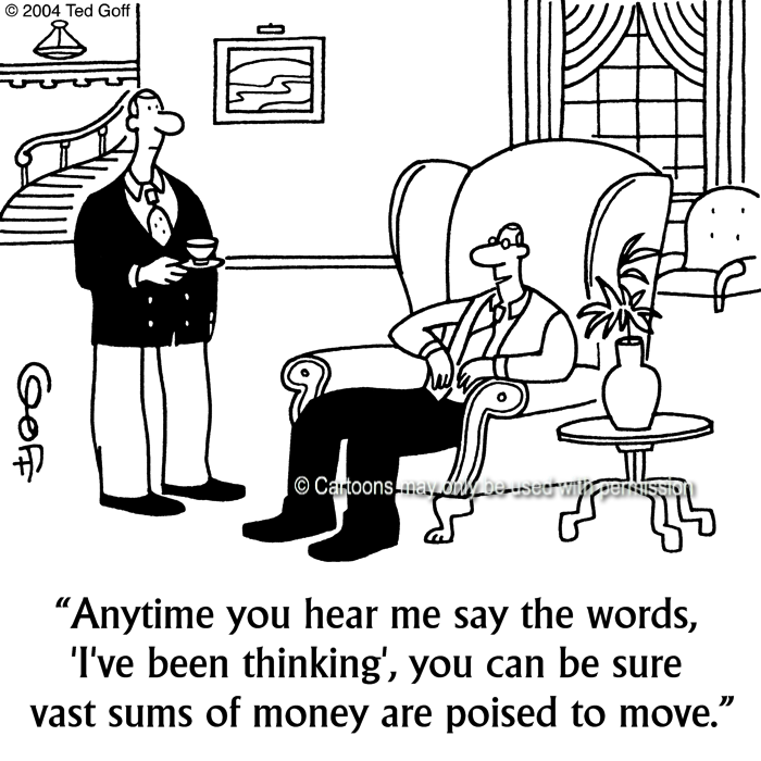 Cartoon about management