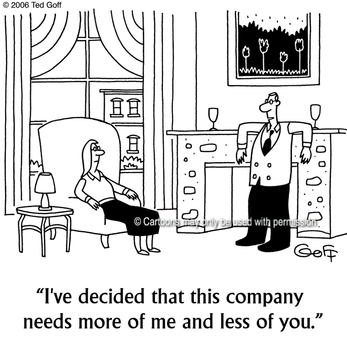 Cartoon about general