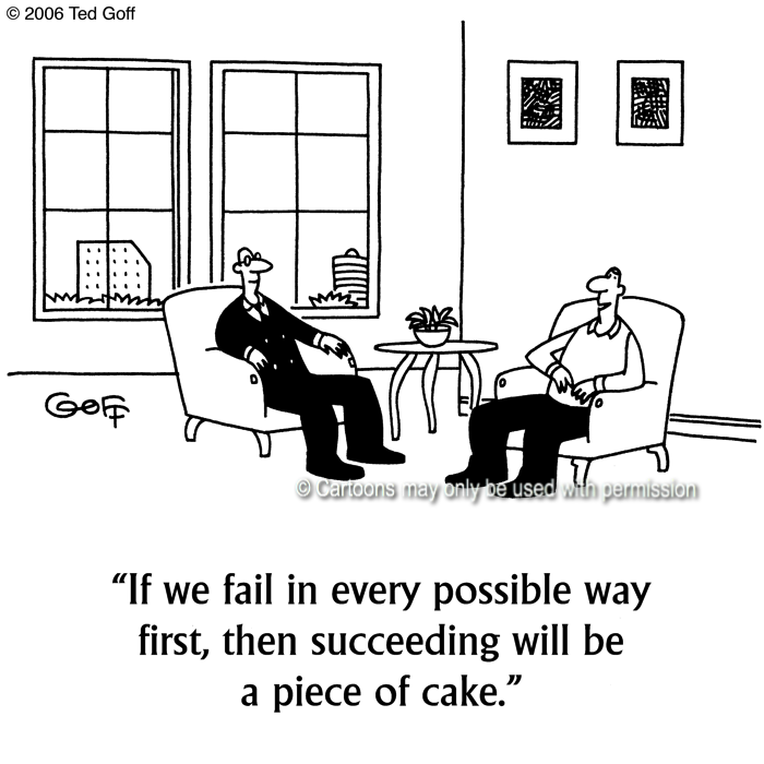 Cartoon about management