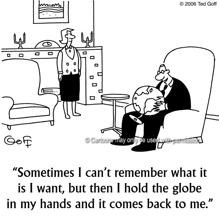 Cartoon about management