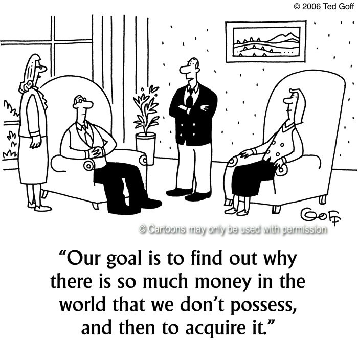 Cartoon about management