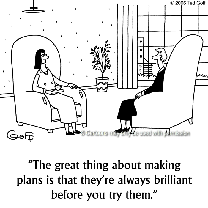 Cartoon about management