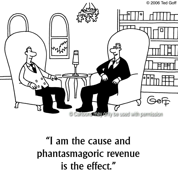 Cartoon about management