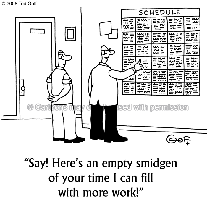 Cartoon about management