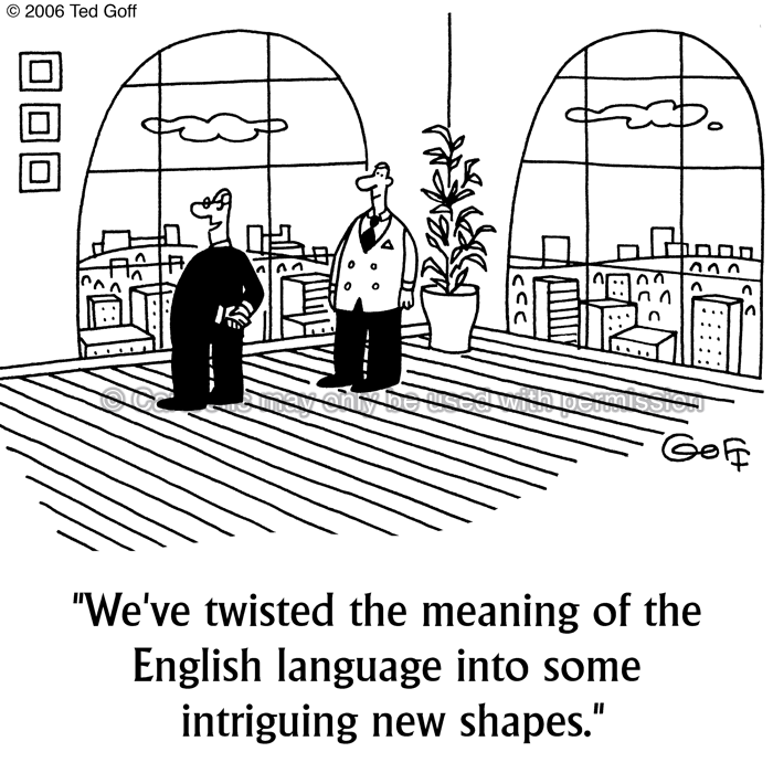 Cartoon about management