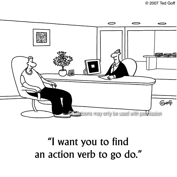 Cartoon about management