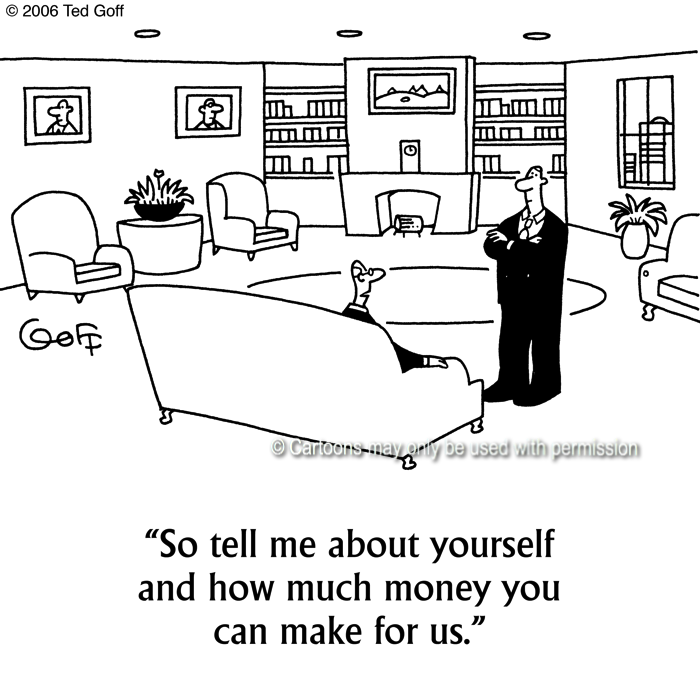 Cartoon about management