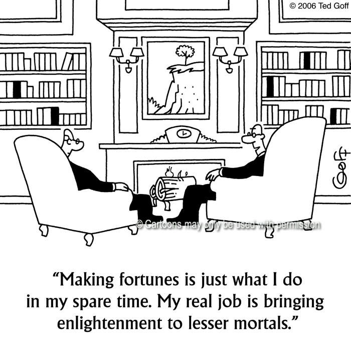 Cartoon about management