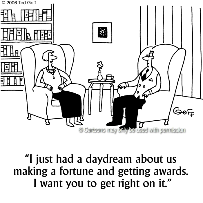 Cartoon about management