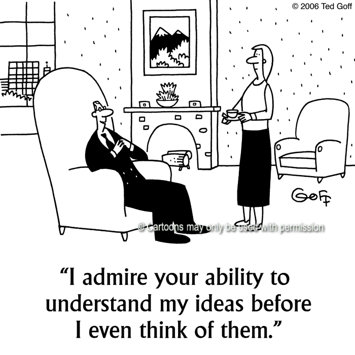 Cartoon about management