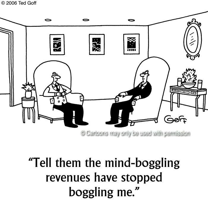 Cartoon about management